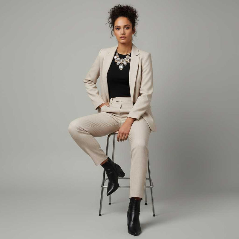 Bianca Trousers | Women's Black Elegant Trousers