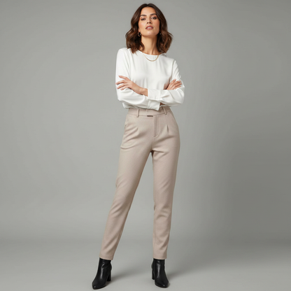 Bianca Trousers | Women's Black Elegant Trousers