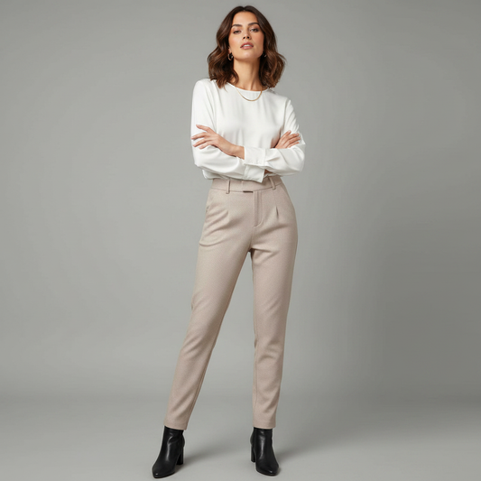 Bianca Trousers | Women's Black Elegant Trousers