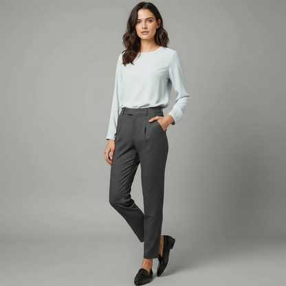 Bianca Trousers | Women's Black Elegant Trousers