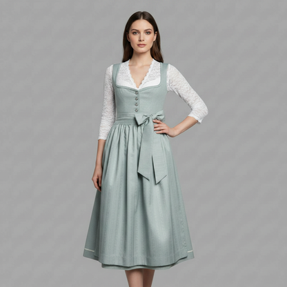 Elegant Dirndl Dress | Women's Dress for Oktoberfest