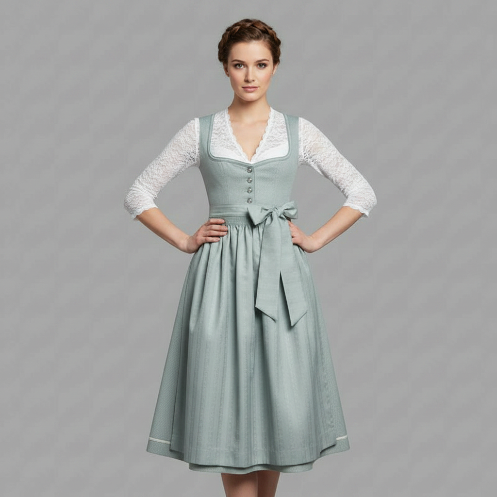 Elegant Dirndl Dress | Women's Dress for Oktoberfest