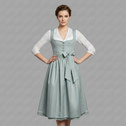 Elegant Dirndl Dress | Women's Dress for Oktoberfest
