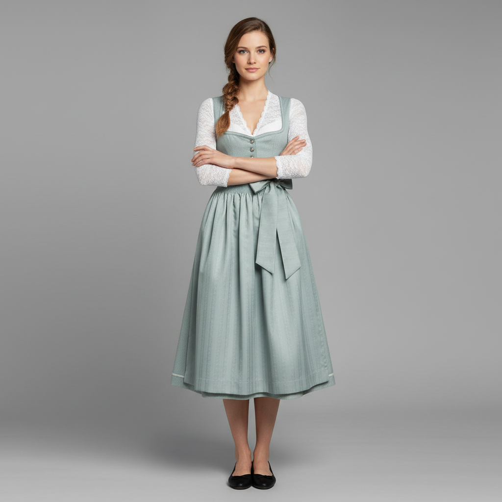 Elegant Dirndl Dress | Women's Dress for Oktoberfest