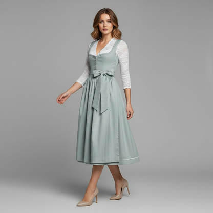 Elegant Dirndl Dress | Women's Dress for Oktoberfest