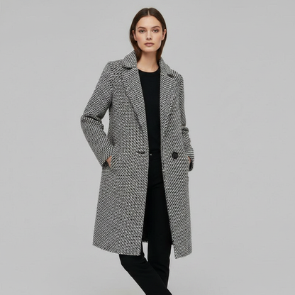Elegant Long Wool Coat | Women's Winter Coats