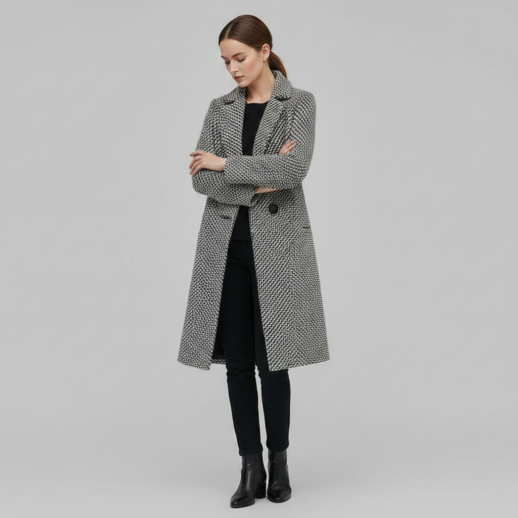 Elegant Long Wool Coat | Women's Winter Coats