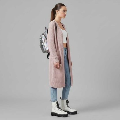 Elegant Women's Black Cardigan | Cozy Layering Essential