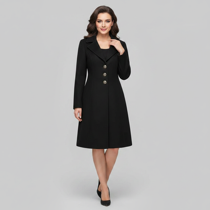 Elegant Women's Wool Coat | Stylish Winter Outerwear