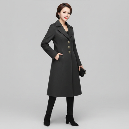 Elegant Women's Wool Coat | Stylish Winter Outerwear