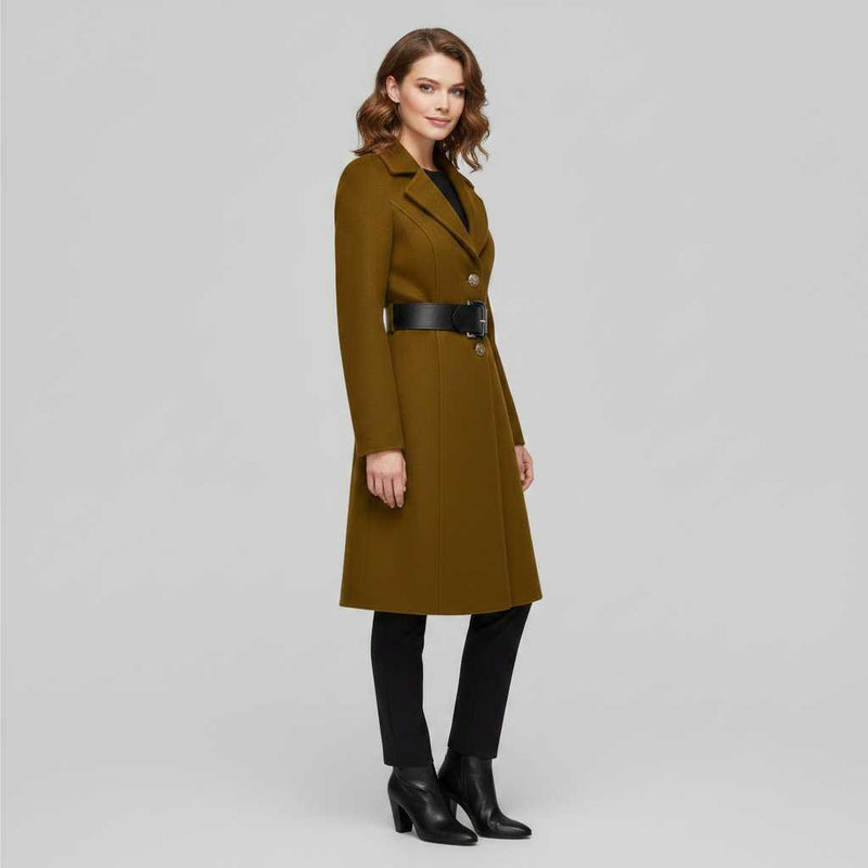 Elegant Women's Wool Coat | Stylish Winter Outerwear