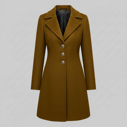 Elegant Women's Wool Coat | Stylish Winter Outerwear