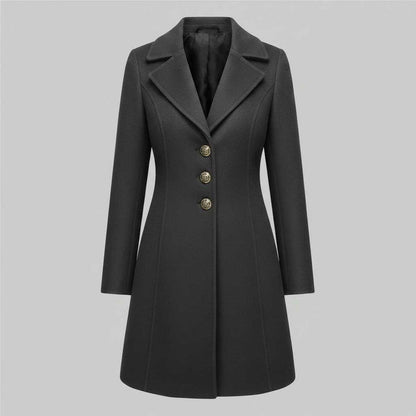 Elegant Women's Wool Coat | Stylish Winter Outerwear