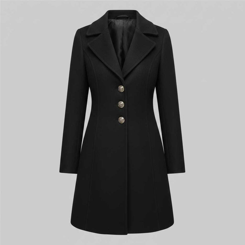 Elegant Women's Wool Coat | Stylish Winter Outerwear