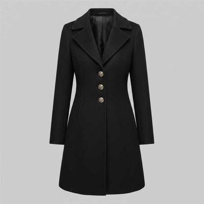 Elegant Women's Wool Coat | Stylish Winter Outerwear