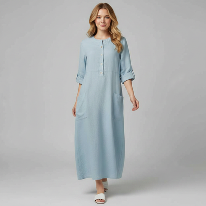 Tina | Women's Plus Size Summer Maxi Dress