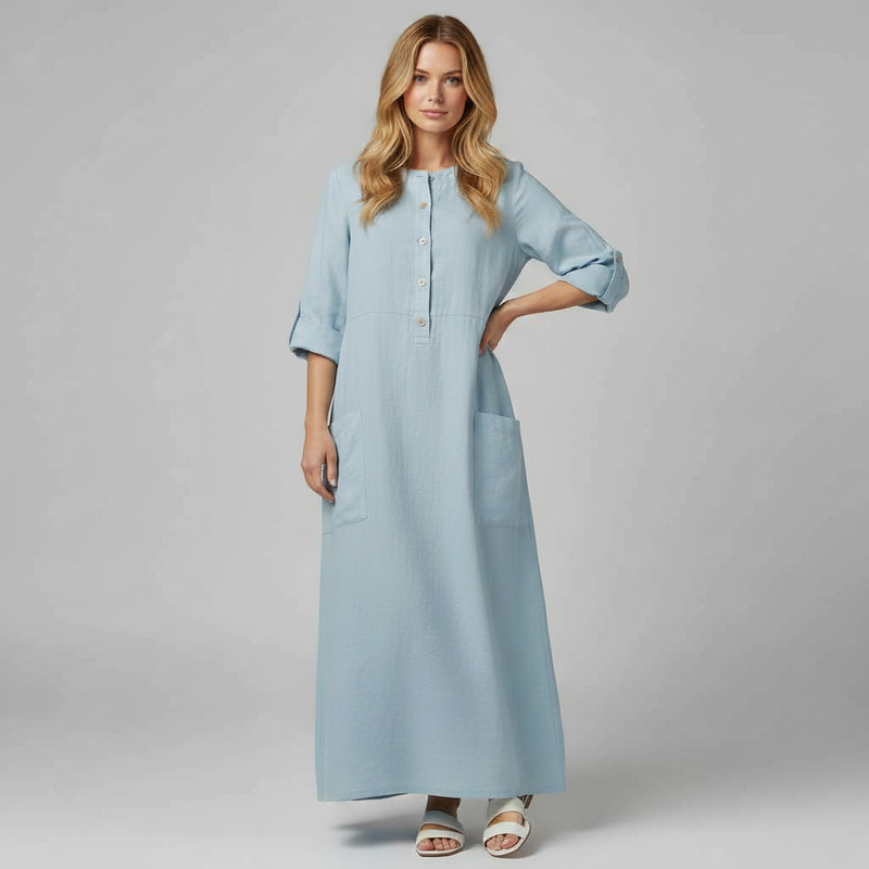 Tina | Women's Plus Size Summer Maxi Dress