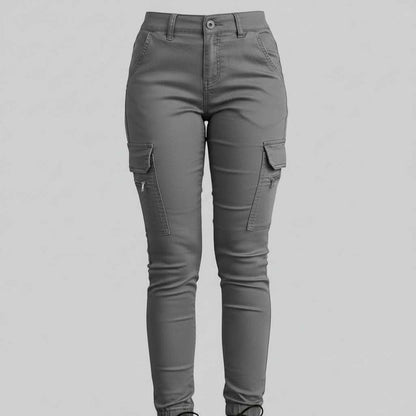 Urban Cargo Pants | Women's Trousers in Black