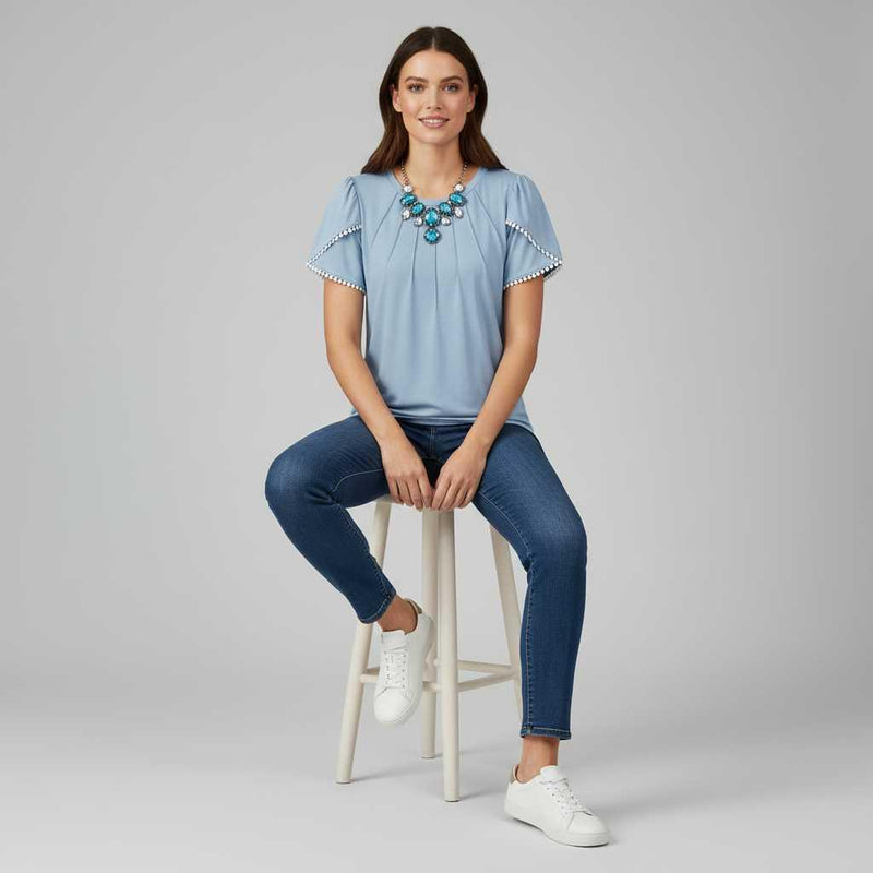 Vanessa | Women's Comfortable Summer Blouse